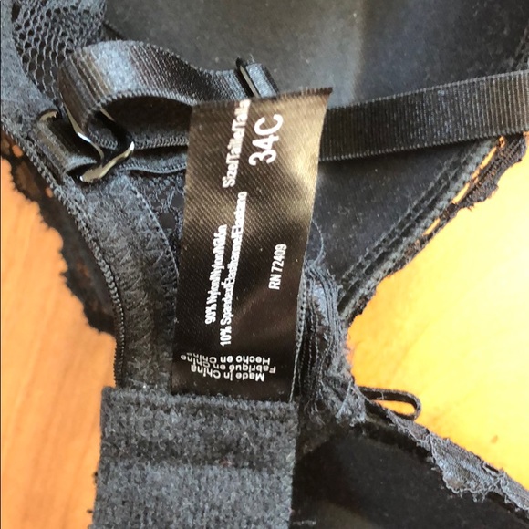 3 Pack Push Up Lace Bras - Picture 2 of 2